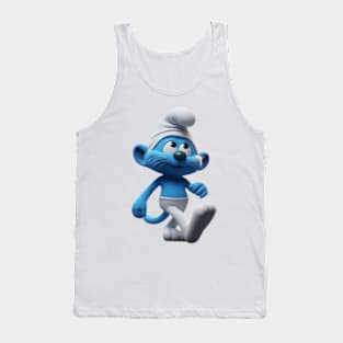 Smurf cat Tank Top